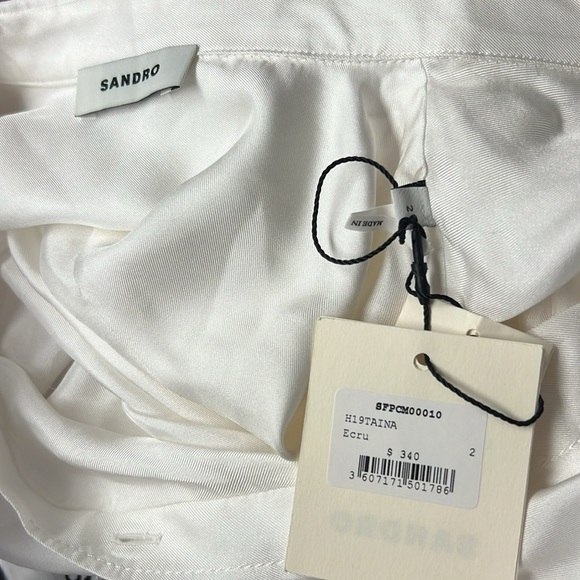 Taina Ruffled Silk Blouse - Picture 10 of 10